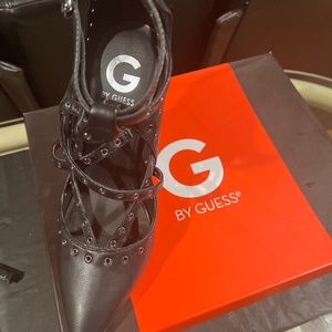 Farrell Caged Heels With Metal Eyelets